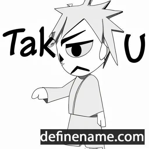 cartoon of the name Taikuu