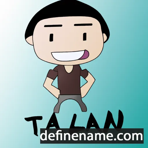 cartoon of the name Tailan