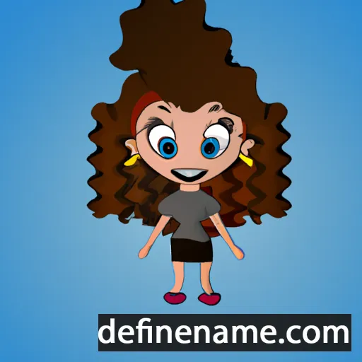 cartoon of the name Taileigh