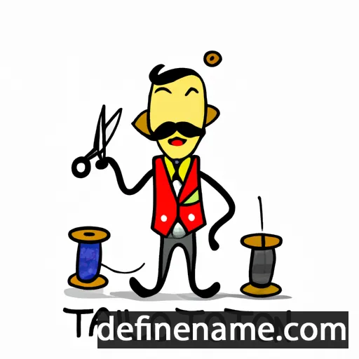 Tailor cartoon