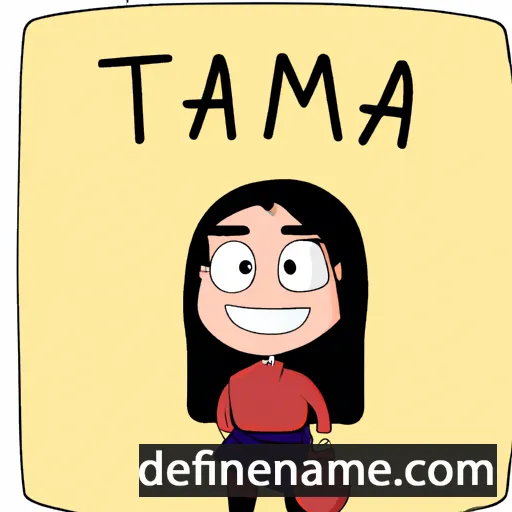 Taima cartoon