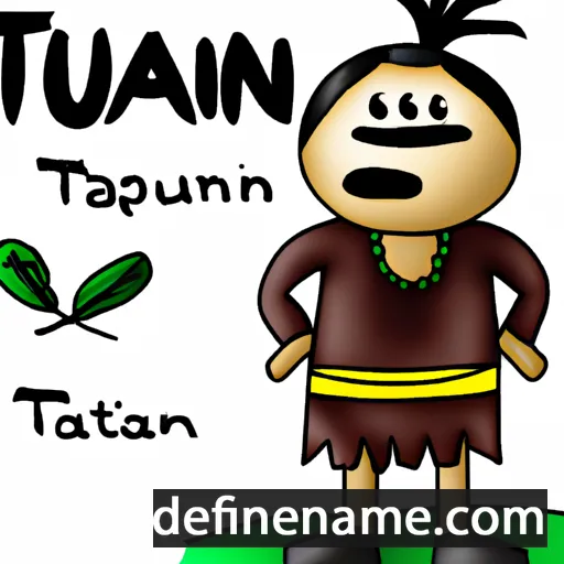 Tainui cartoon