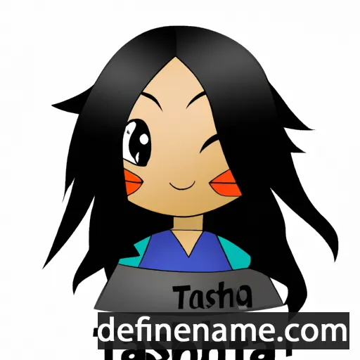 cartoon of the name Taisha