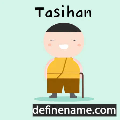 cartoon of the name Taishan