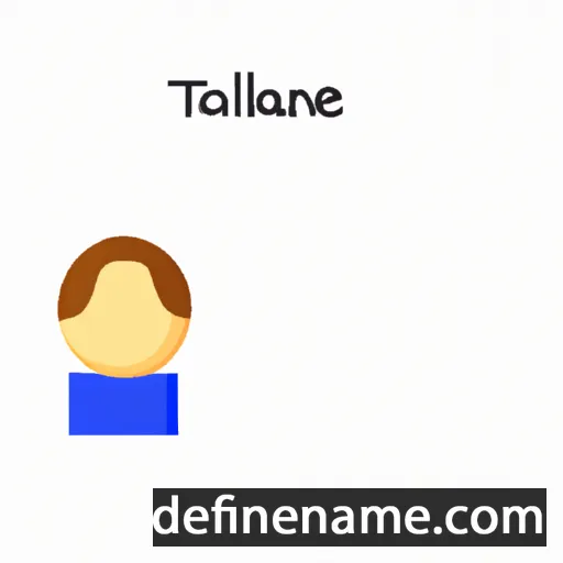 Taislane cartoon