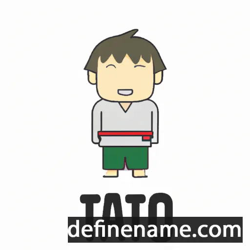 cartoon of the name Taito