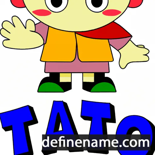 cartoon of the name Taito