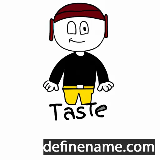 cartoon of the name Taitse