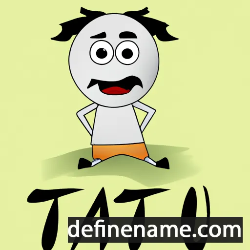 Taitu cartoon