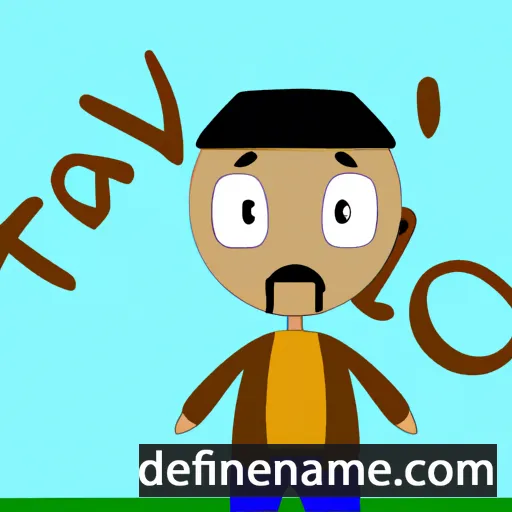 cartoon of the name Taivo