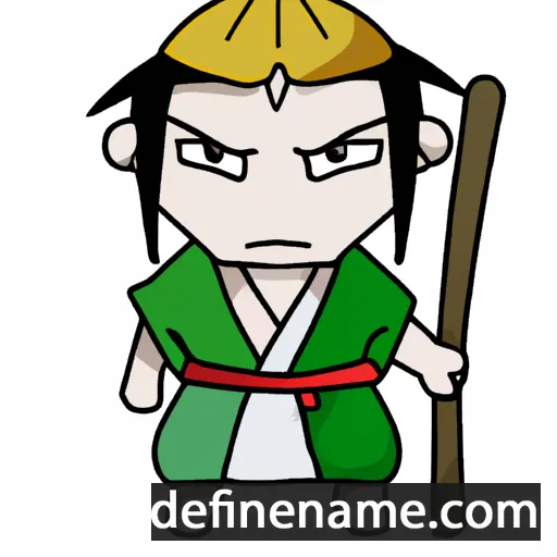 cartoon of the name Taizō