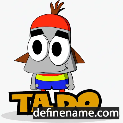 cartoon of the name Tajloro