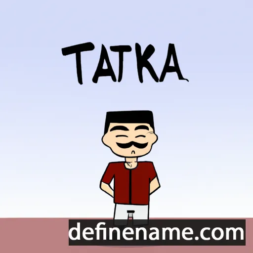 cartoon of the name Taka