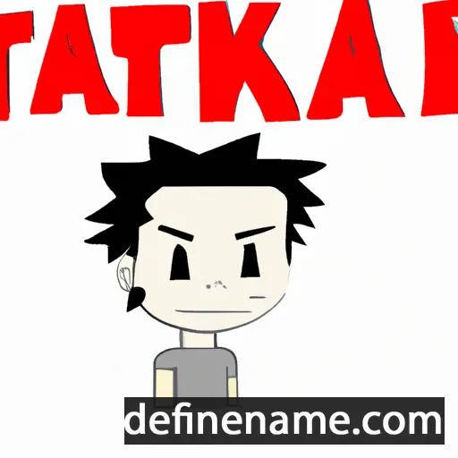 Takaji cartoon