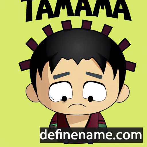 Takama cartoon