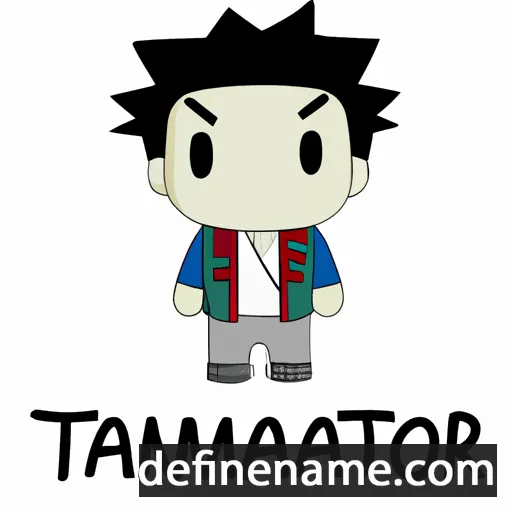 cartoon of the name Takamoru