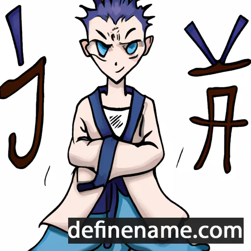 cartoon of the name Takehisa