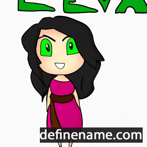 cartoon of the name Takevia