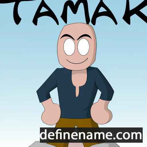 cartoon of the name Takmar