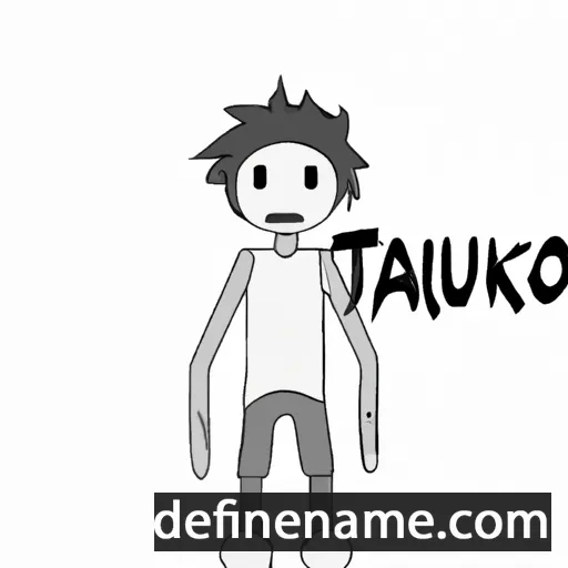 cartoon of the name Takuhiro