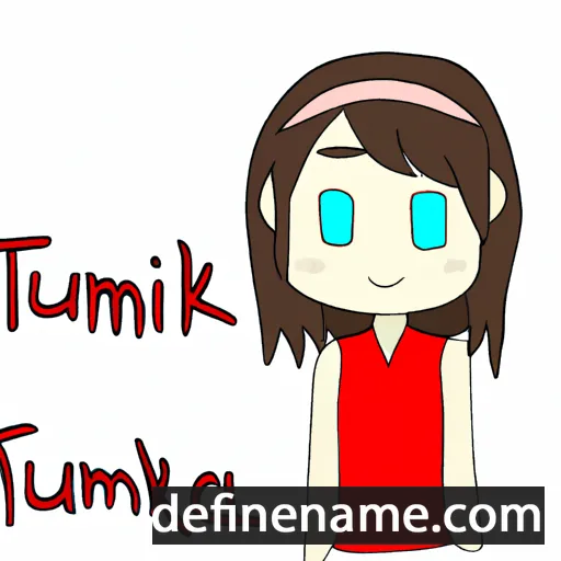 cartoon of the name Takumiko