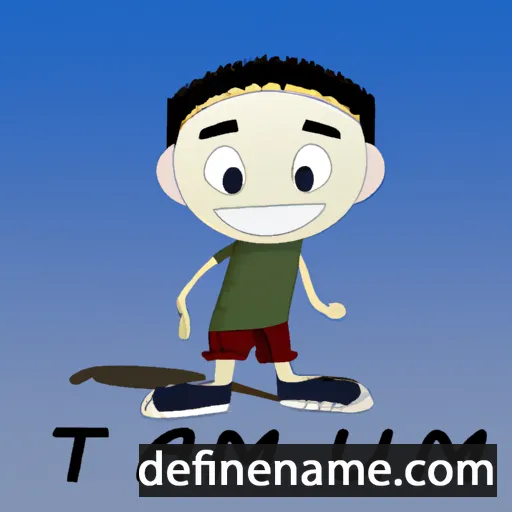 cartoon of the name Takumu