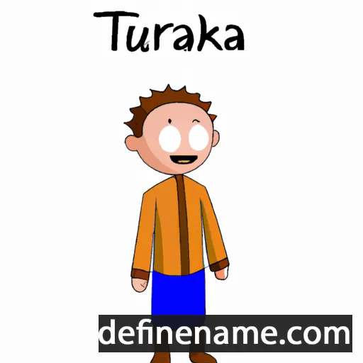 cartoon of the name Takura