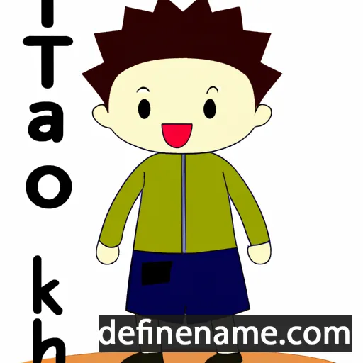 Takutarou cartoon