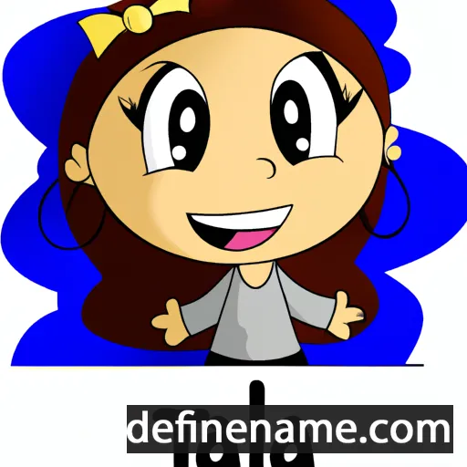 cartoon of the name Tala