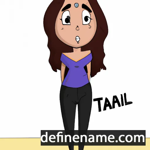 cartoon of the name Talar