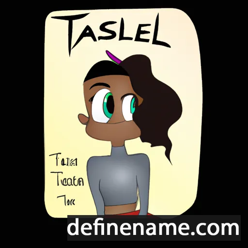 cartoon of the name Talèse