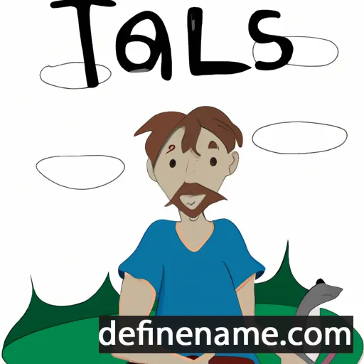 cartoon of the name Tales