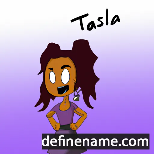 Talesia cartoon