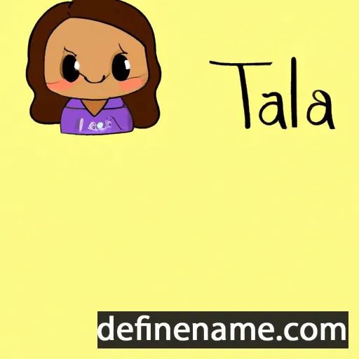 Taliana cartoon