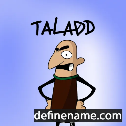 Talibald cartoon