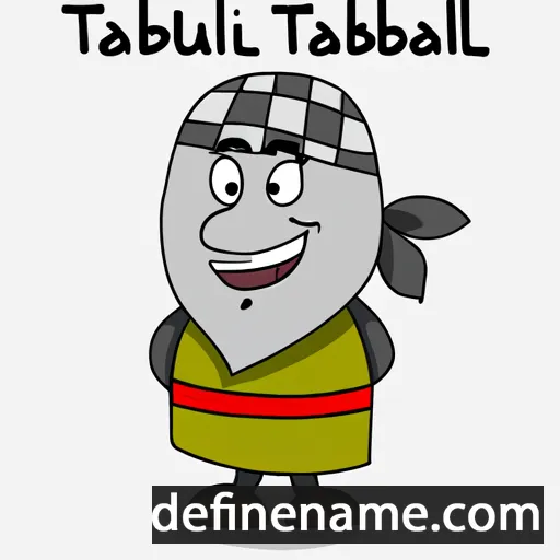 cartoon of the name Talibullah