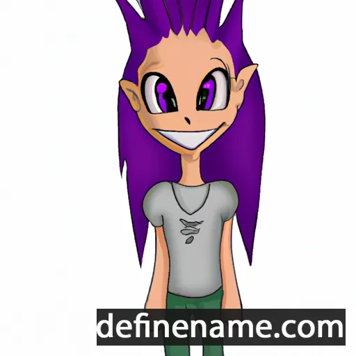 cartoon of the name Talie