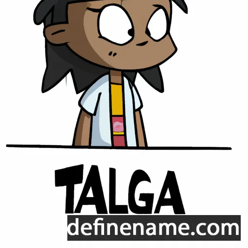 Taliga cartoon