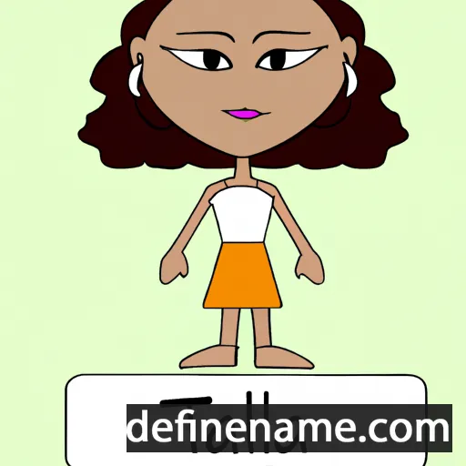 cartoon of the name Talilia