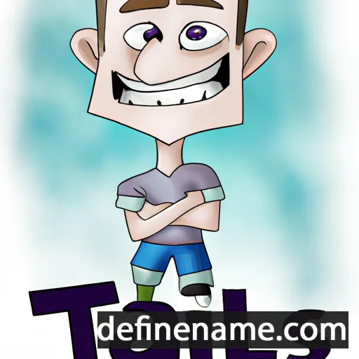 cartoon of the name Talis