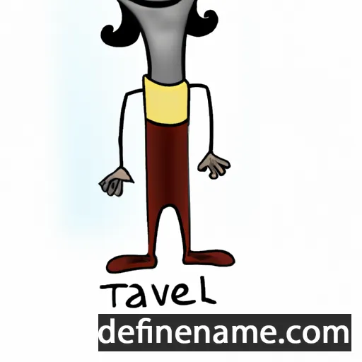 cartoon of the name Tallev