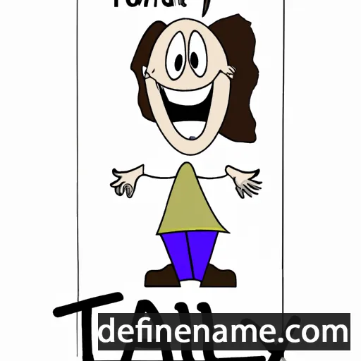 cartoon of the name Tally