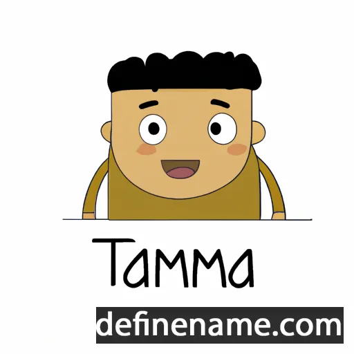 Tamah cartoon