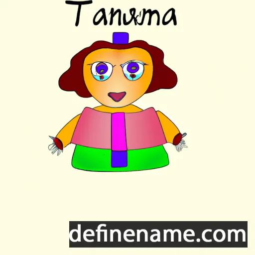 Tamania cartoon