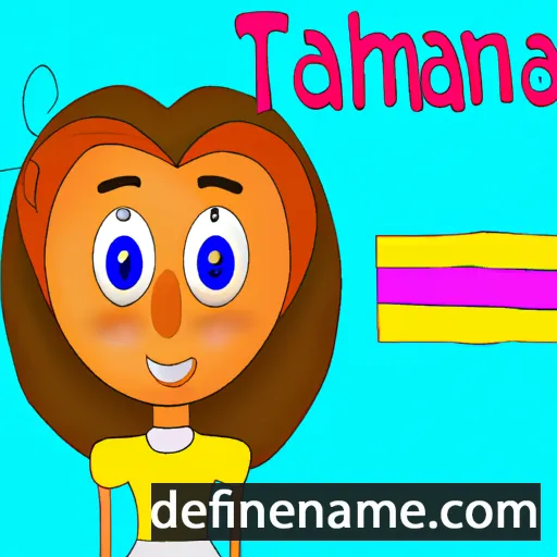 Tamantha cartoon