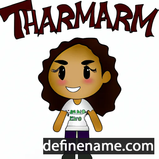 Tamarah cartoon