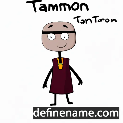 cartoon of the name Tamarion