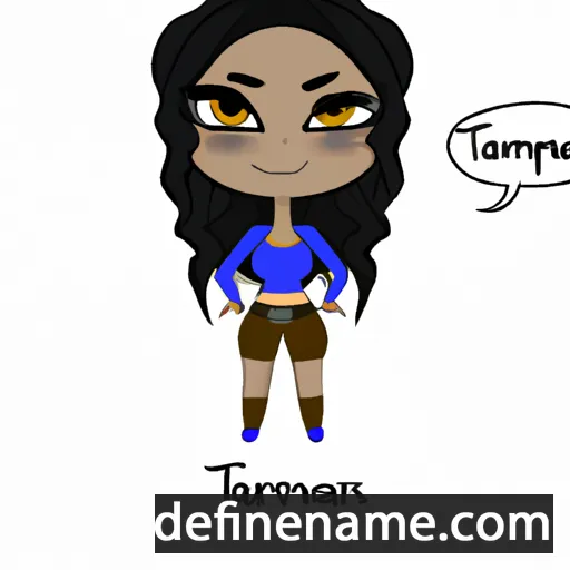 Tamaryn cartoon