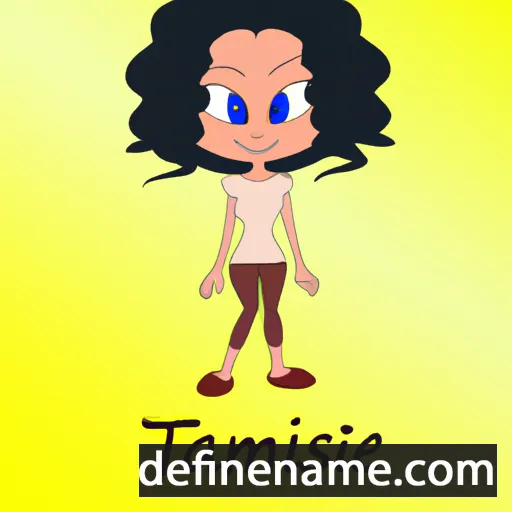 cartoon of the name Tamasine