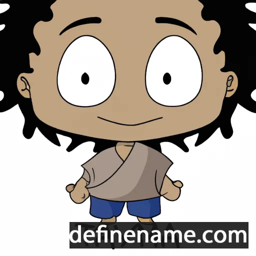 cartoon of the name Tamayi